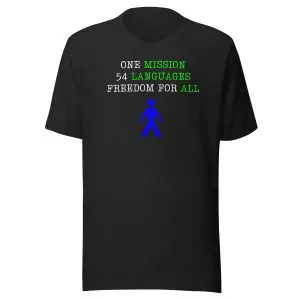 One Mission Libertas Unisex t-shirt